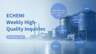 Thumbnail: 🔥 Urea, Silicon, Oxaliplatin & More – 6 Real Chemical Leads This Week!