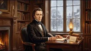 Thumbnail: Classical Music for Sleep & Reading - Chopin Nocturnes, Clair de Lune & Winter Snowfall [90 Minutes]