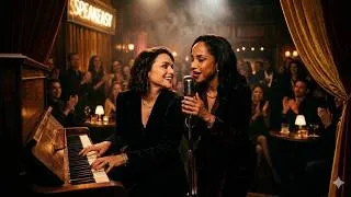 Thumbnail: Norah Jones & Sade - Electric Fantasy ✨ Soulful Smooth Jazz Sophisti-Pop Fusion 2026