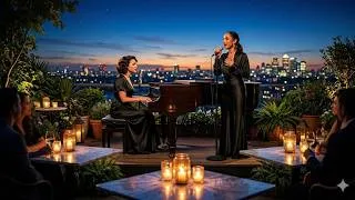 Thumbnail: Norah Jones & Sade - Neon Addiction ✨ Soulful Smooth Jazz Sophisti-Pop Fusion 2026