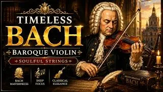 Thumbnail: The Most Beautiful Bach Inspired Violin Music 🎻 Timeless Baroque Collection