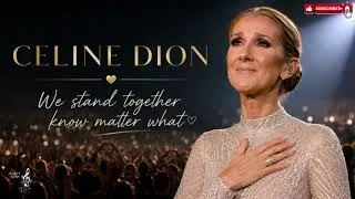 Thumbnail: 🎵 Celine Dion – We Stand Together No Matter What (Official Lyrics Video)