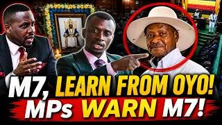 Thumbnail: “LEARN FROM KING OYO!” — MPs Warn President Museveni as they Mourn the King of Tooro. #bobiwine