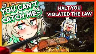 Thumbnail: Ceci Becomes The BEST Thief In Skyrim For Justice!?【HololiveEN】