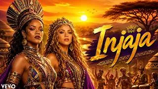 Thumbnail: Rihanna & Shakira - Injaja (Official 2026 Amapiano Music Video)