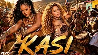 Thumbnail: Rihanna & Shakira - Kasi Dance 🔥 (Official 2026 New Afro Music Video)