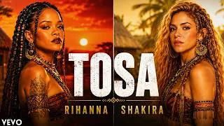 Thumbnail: Rihanna & Shakira - Tosa🔥 (Official 2026 Afro Music Video)