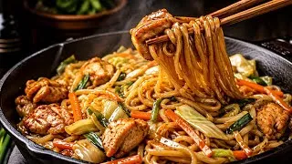 Thumbnail: Chicken Lo Mein with Spaghetti | Easy Homemade Takeout-Style