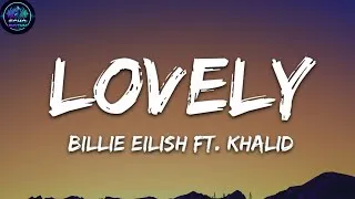 Thumbnail: Billie Eilish - lovely (Lyrics) ft. Khalid | Isn't It Lovely All Alone