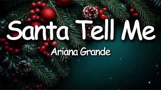 Thumbnail: Ariana Grande - Santa Tell Me (Lyrics) | Christmas song