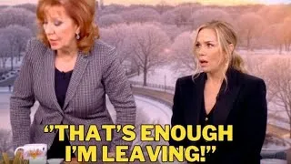 Thumbnail: Joy Behar QUITS The View LIVE After BRUTAL Clash with Leanne Morgan