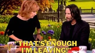 Thumbnail: Joy Behar QUITS The View LIVE After Heated Clash With Keanu Reeves