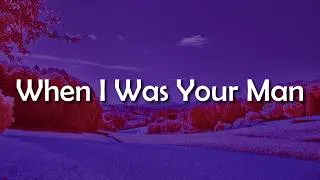 Thumbnail: Bruno Mars - When I Was Your Man (Lyrics)  || Mix Playlist….  Consequences,  Can't Talk