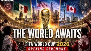 Thumbnail: The World Awaits | FIFA World Cup 2026 Opening Ceremony ❤️