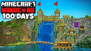Thumbnail: I Survived 100 Days On A Waterfall In Hardcore Minecraft
