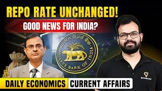 Thumbnail: RBI Keeps Repo Rate Unchanged | August 2026 MPC Explained | 5 Key Takeaways