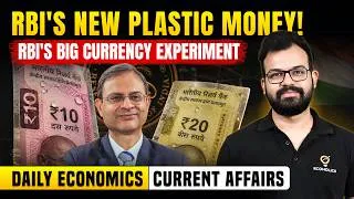 Thumbnail: RBI's New Polymer Notes Explained | Why India is Introducing Plastic Currency Again