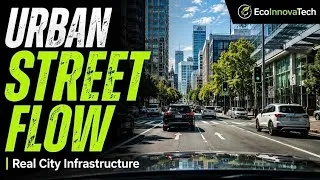 Thumbnail: Urban Street Flow | Real City Traffic & Infrastructure Footage