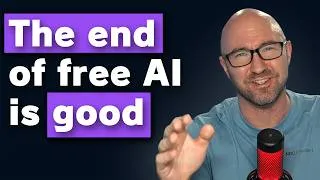 Thumbnail: Why Paying for AI Tokens is GOOD NEWS for Developers