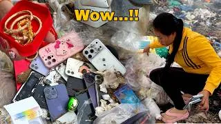 Thumbnail: 😍Great Day!😱Wow...Gold & A lots of phone Broken-Samsung-iphone 17PM...in Rubbish,Restore Phone
