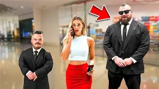 Thumbnail: Mall Public Security Prank ft. Eddie Hall and Dwarf