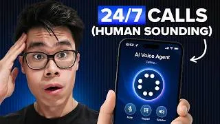 Thumbnail: I Built an AI Voice Agent that sounds 100% Human (NEW Retell AI Expressive Mode)