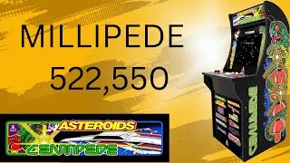 Thumbnail: MILLIPEDE ARCADE  522,550 ON ARCADE1UP