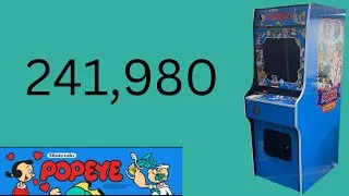 Thumbnail: POPEYE ARCADE 241,980 AT THE GARCADE ARCADE.