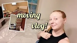Thumbnail: moving vlog! packing, building furniture, & decorating my new place!