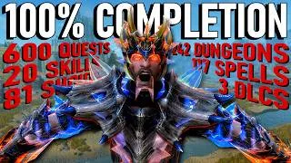 Thumbnail: I 100%'d Skyrim in 100 hours. It was brutal.
