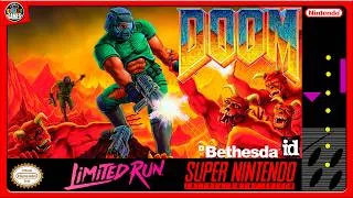 Thumbnail: 🔥 DOOM SNES 2026 (Super FX 3) by Limited Run Running on Mesen Emulator! 🎮 Let's Play!