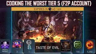 Thumbnail: Edgy NEG DIFFS Heroic II (Taste of Evil) on the F2P Account | INJ2Mobile