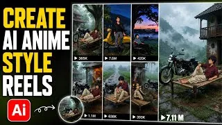Thumbnail: Create Relaxing Anime Reels Video Editing | Anime Style Reels Kaise Banaye | Anime Reels Tutorial 
