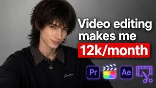 Thumbnail: how I made $100k video editing so you can just copy me