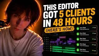 Thumbnail: this editor got 5 clients in 48 hours (here's how)