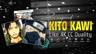 Thumbnail: Kito kawi like 4k cc Quality in alight Motion | preset | Edit with GK
