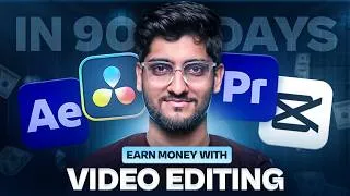 Thumbnail: How I would Master Video Editing in 90 Days in 2026 | Video Editing Roadmap | Edit with Panda
