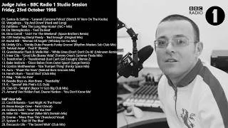 Thumbnail: Judge Jules - BBC Radio 1 Friday Studio Session - 23 October 1998