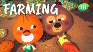 Thumbnail: Forest Crafting & Farming 🍄 The Ultimate Cozy Adventure | Calm Cartoon