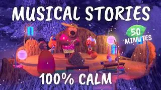 Thumbnail: Summer Night Wonders ✨ Bedtime Forest Stories 💤 | Cozy Cartoon