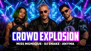 Thumbnail: MISS MONIQUE x DJ SNAKE x ANYMA 🔥 EDM MIX 2026 ⚡ MEGA BASS Tomorrowland Festival Energy