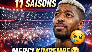 Thumbnail: L’Adieu Émouvant de Kimpembe au PSG 🔥🔴🔵 11 Ans de Fidélité🔴🔵 #Kimpembe #PSG #MerciKimpembe 