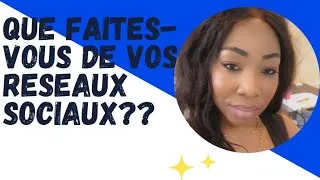 Thumbnail: QUE FAITES-VOUS DE VOS RÉSEAUX SOCIAUX? LES RÉSEAUX SOCIAUX NOUS PERDENT DU TEMPS?