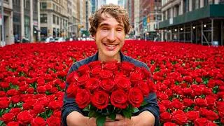 Thumbnail: I Gave Flowers To 20 Strangers ❤️
