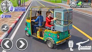 Thumbnail: Tuk Tuk Rickshaw Driving: Extreme Auto Rickshaw Challenge pick collage student - android gameplay
