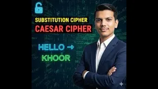 Thumbnail: Substitution Cipher Explained | Caesar Cipher & Monoalphabetic Cipher | Cyber Security Unit 1 Hindi