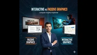 Thumbnail: Interactive vs Passive Graphics | Computer Graphics Unit | Easy Hindi Explanation |Saurav Education