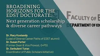 Thumbnail: Broadening horizons for the EDST doctorate: Next generation scholarship & diverse career pathways