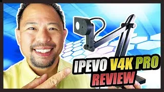 Thumbnail: AI Document Camera Under $200? Product Review IPEVO V4K PRO I Ed Tchoi