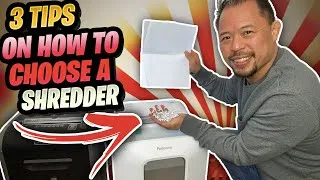 Thumbnail: How to Choose the Perfect Shredder: 3 Easy Steps & Fellowes LX200 Review